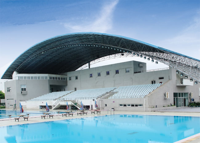 锦州游泳馆网架